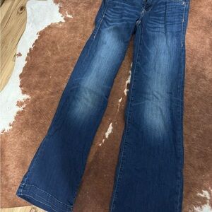 Ariat Women's Dark Blue Flare Jeans